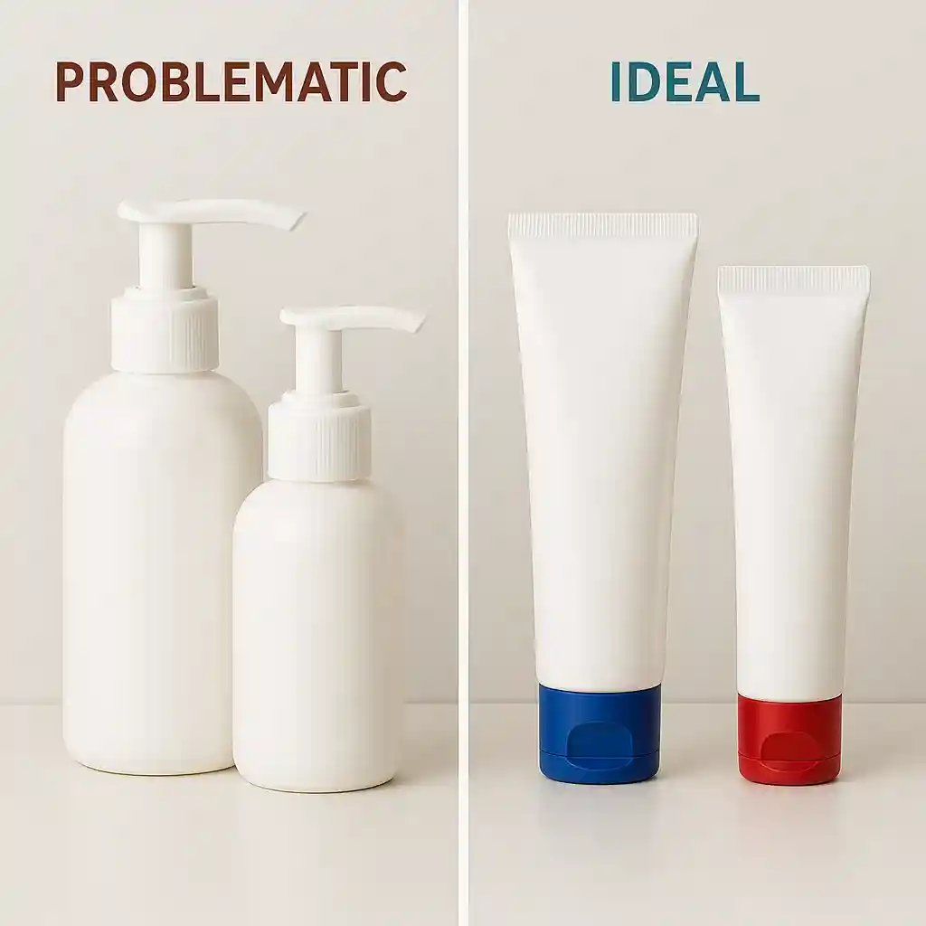 Comparison of difficult pump dispensers versus easy-to-use tube packaging for seniors with arthritis treating eczema.