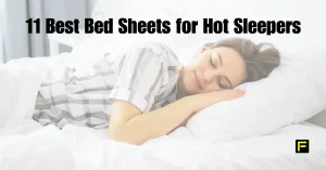 11 Best Bed Sheets for Hot Sleepers. Featured image.