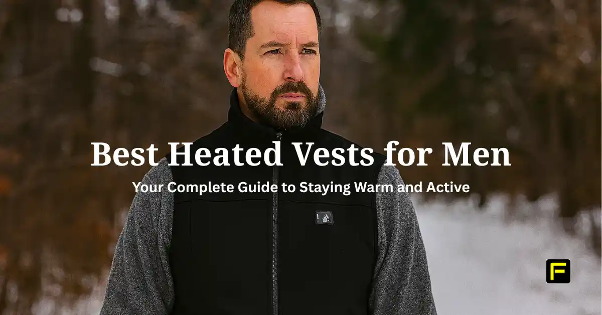Best Heated Vests for Men. Featured image.
