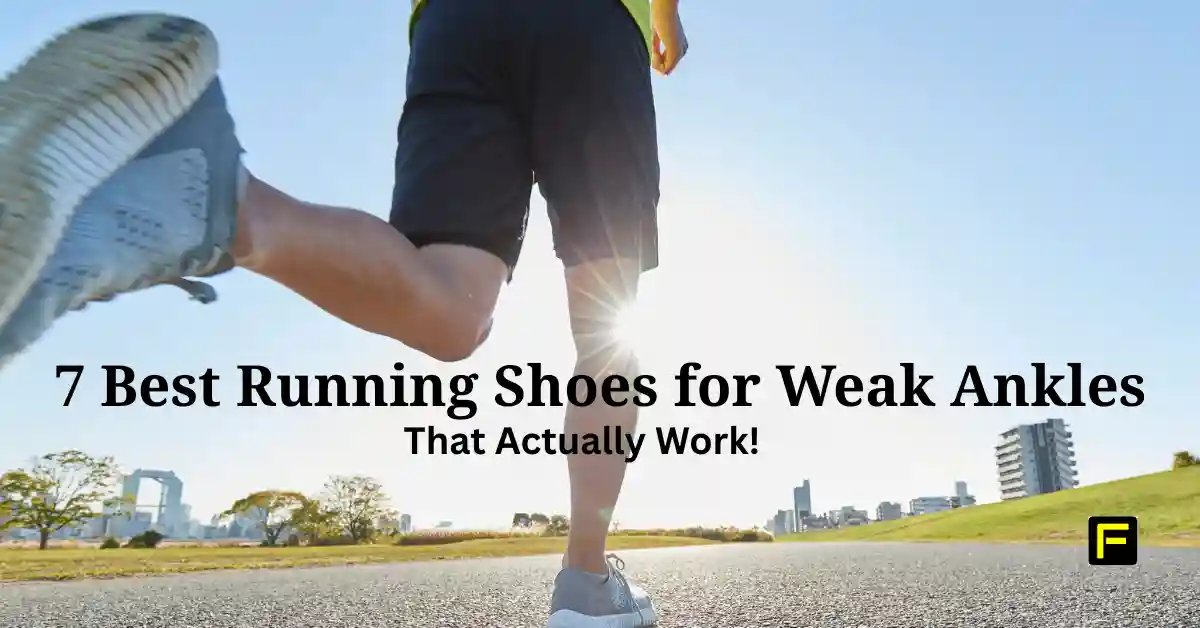 7 Best Running Shoes for Weak Ankles. Featured image.