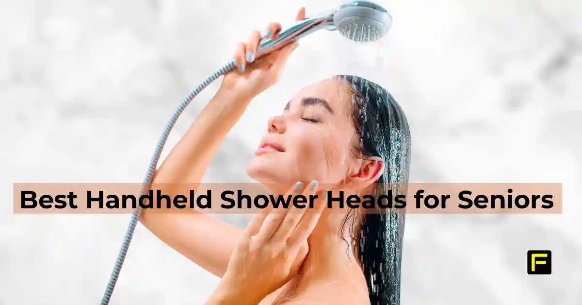 Best Handheld Shower Heads for Seniors. Featured image.