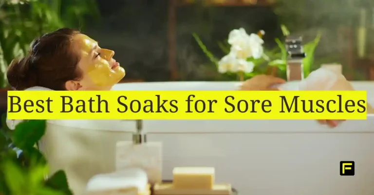 Best Bath Soaks for Sore Muscles. Featured image.