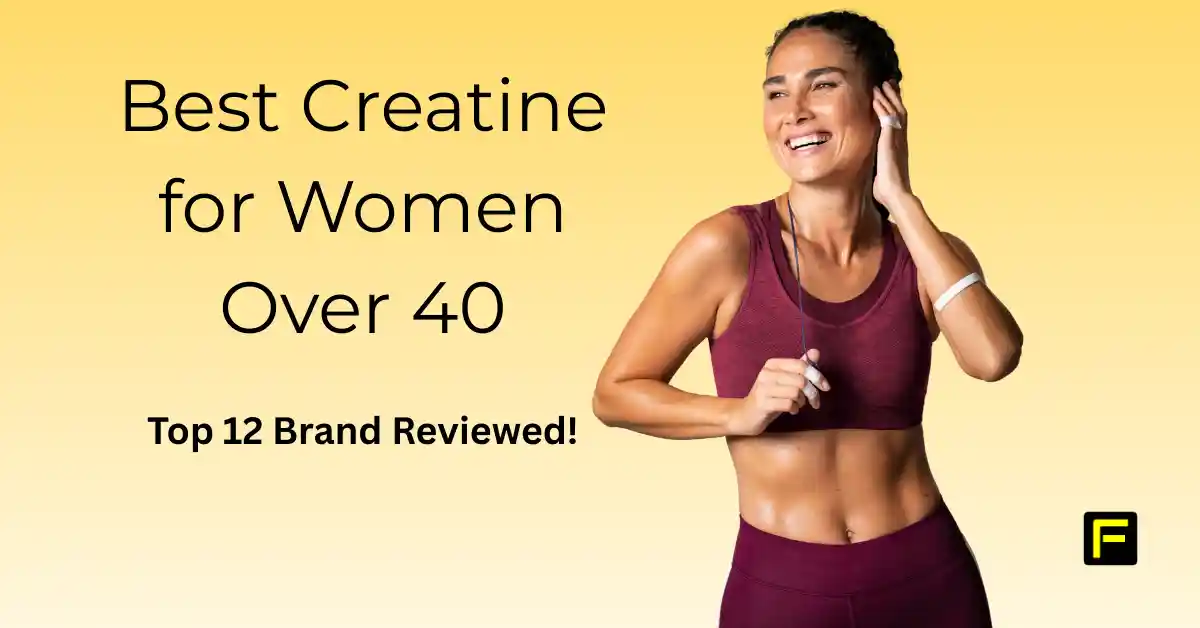 Best Creatine for Women Over 40. Featured image.