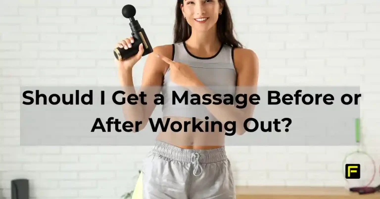 Should I Get a Massage Before or After Working Out. Featured image.