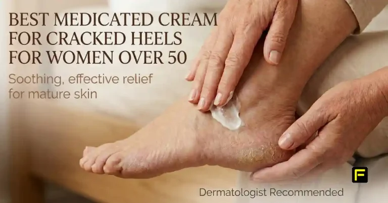Best Medicated Cream for Cracked Heels for Women Over 50. Featured image.