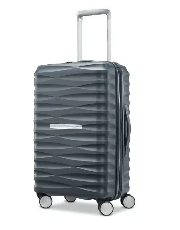 Best Carry On Luggage for International Travel: 13 Options That Actually Fit Airline Limits 16 Image of Samsonite Voltage DLX Global Carry-On Spinner.