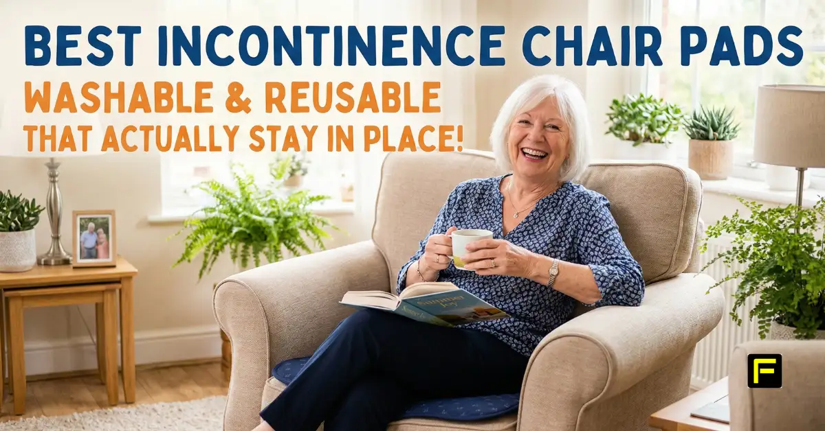 Best Incontinence Chair Pads Washable Reusable. Featured image