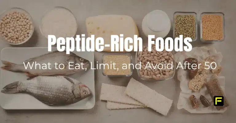 Peptide-Rich Foods: What to Eat, Limit, and Avoid After 50. Featured image.