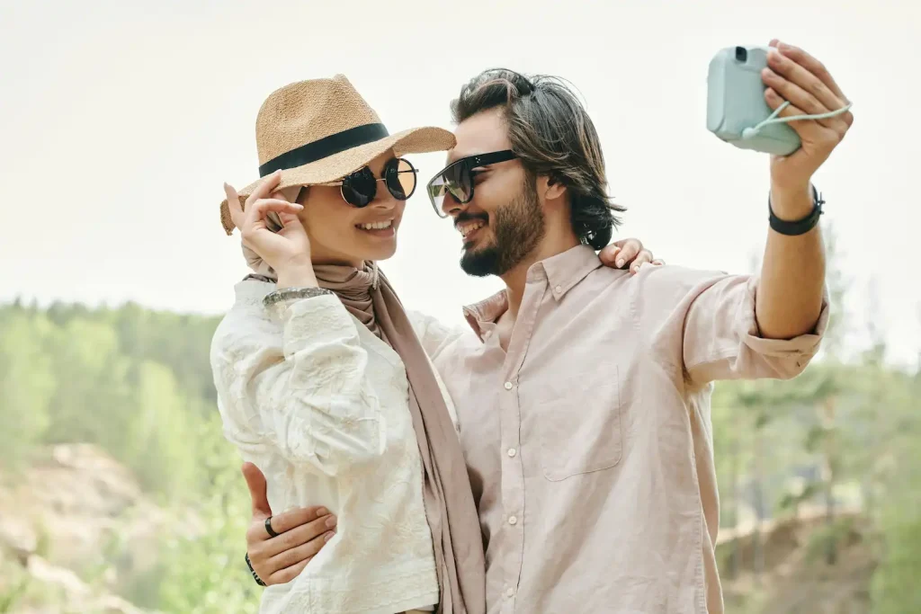 Why No One Takes Baby Aspirin for Heart Disease Prevention Anymore 3 Couple taking a selfie outdoors.