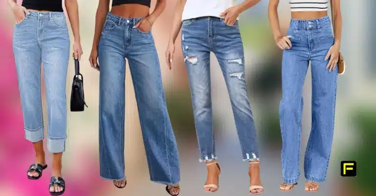 Best Lightweight Summer Jeans for Women Over 50. Featured image.