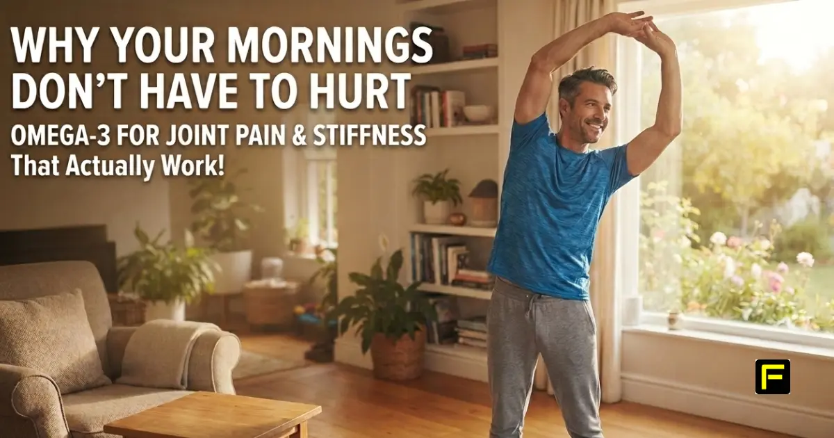 Home 22 Omega-3 for Joint Pain and Stiffness in Seniors. Featured image.